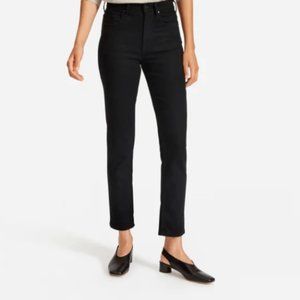 Everlane Cheeky Straight Jean (ankle length) in Black Size 28